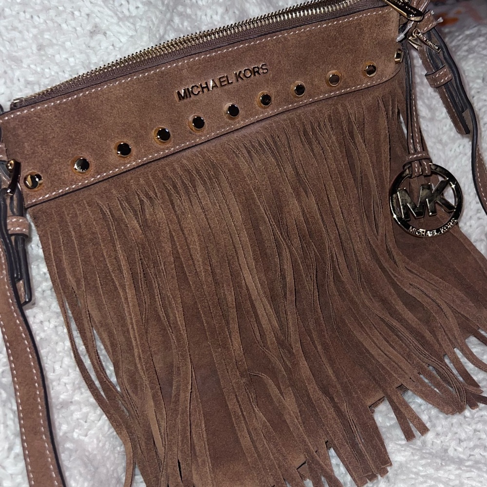 Michael Kors Fringe Crossbody